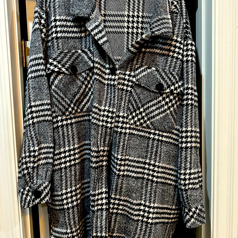 The plaid shacket